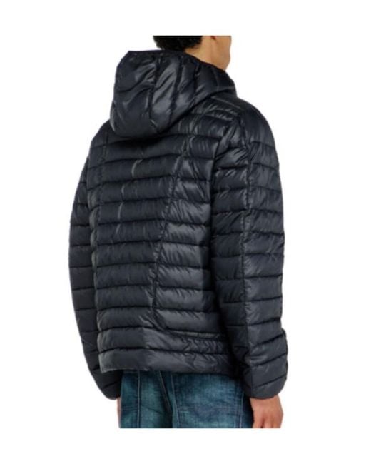 DIESEL Blue W-Stone-Wrd Winter Jacket for men