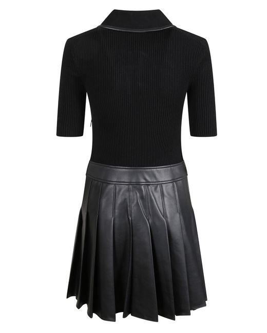 Jonathan Simkhai Black Fake Two-Piece Dress