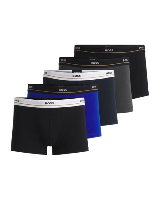 Boss Black Essential Soft-Touch Trunks for men
