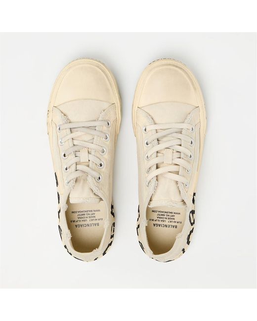 Balenciaga Natural Low-Top Sneakers