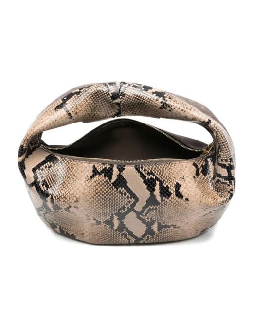 Khaite Metallic Medium Olivia Embossed Tote Bag