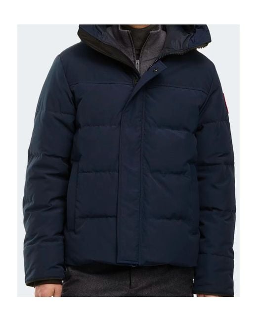 Canada Goose Blue Macmillan Hooded Parka for men