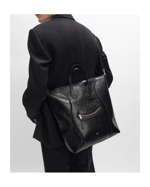 Céline Black Vertical Cabas Smile Luggage for men