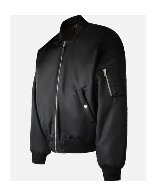 Hogan Black Zip-Up Long-Sleeved Reversible Jacket