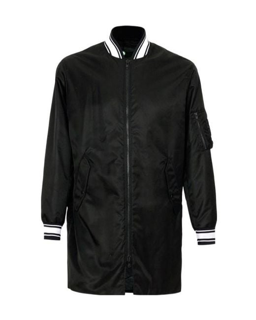 KENZO Black Long-Sleeved Casual Jacket for men