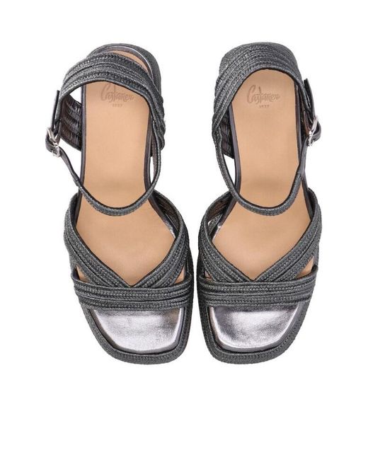 Castaner Multicolor Valle 90Mm Metallic-Finish Sandals