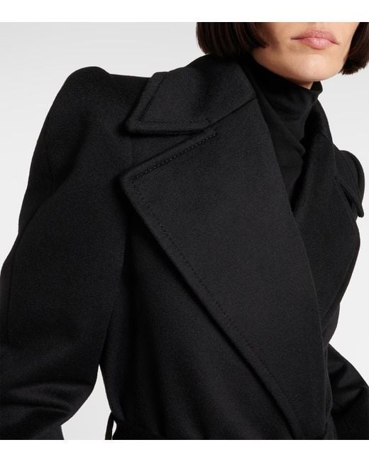 Wardrobe NYC Black Belted Coat