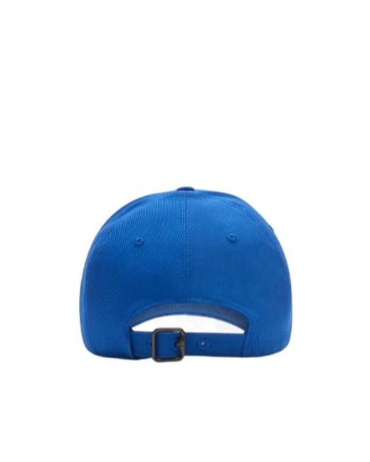 Burberry Blue Thistle Shield Gabardine Baseball Cap