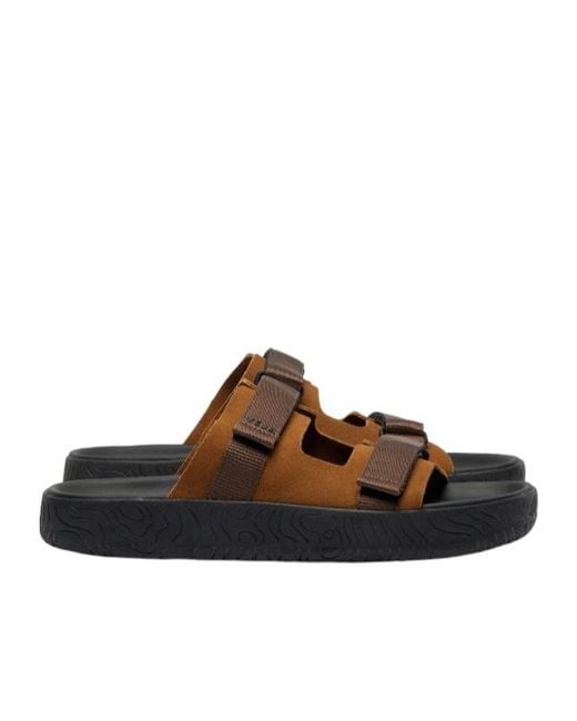 Veja Brown Arpoador Slide Sandals for men