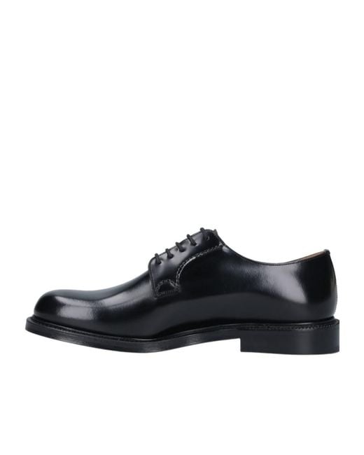 Church's Black Laced Derby Shoes for men