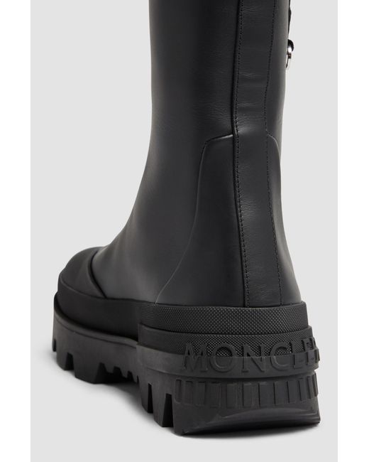 Moncler Black X Willow Smith Salix Leather Boots