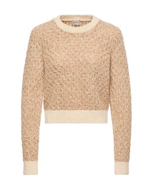 Moncler Natural Wool Blend Jumper