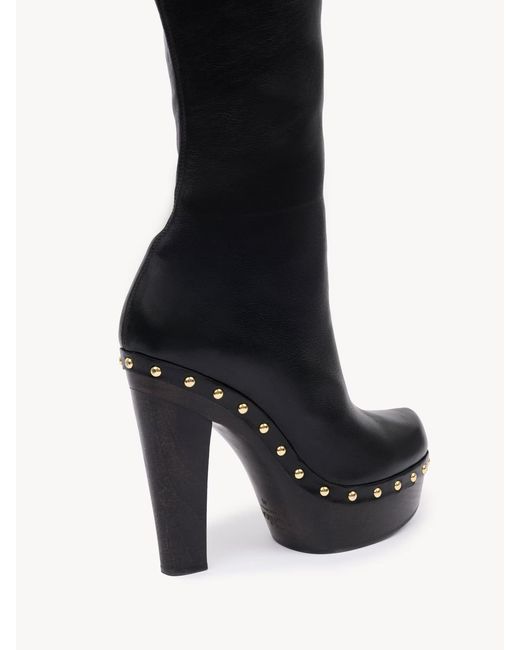 Chloé Brown Lola Over-The-Knee Boot