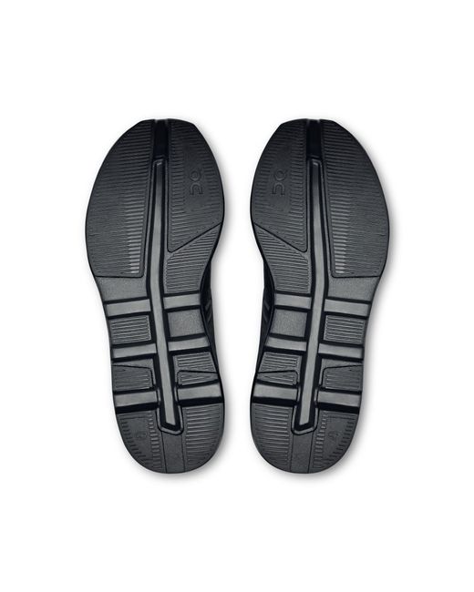 On Shoes Black Lace-Up Sneakers