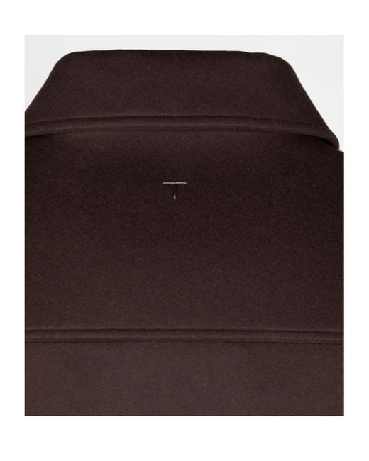 Tod's Brown Drap Shirt Jacket for men