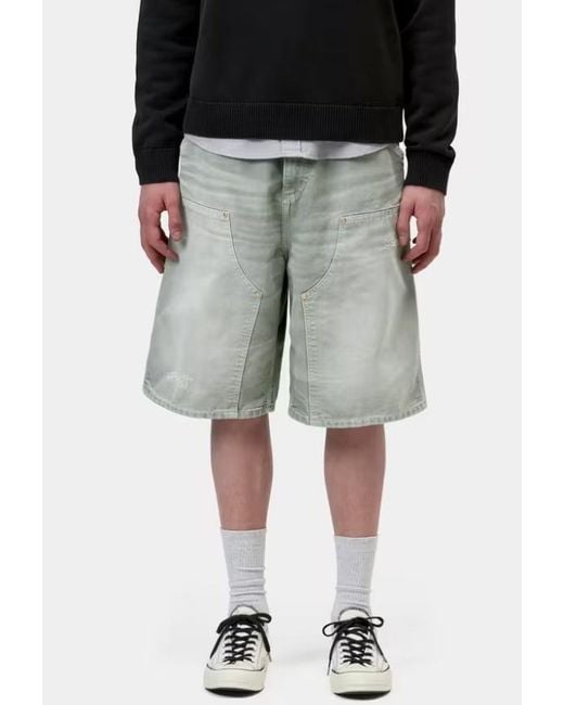 Carhartt Gray Wip Og Double Knee Utility Shorts for men