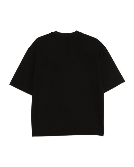 Emporio Armani Black Crew-Neck T-Shirt for men