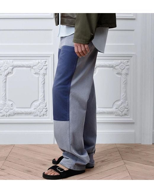 Dior Black Round-Toe Slippers for men