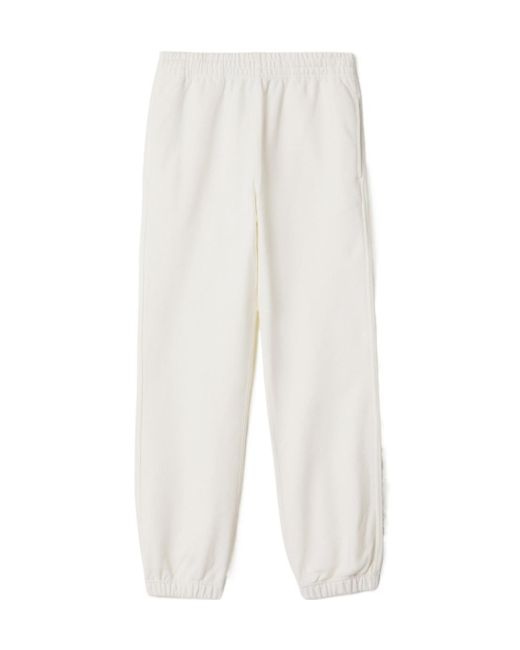 Burberry White Elasticated Waist Pants