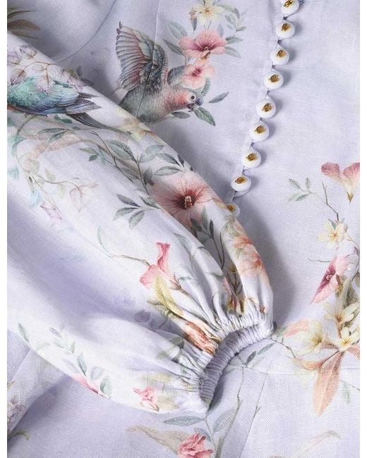 Zimmermann Multicolor Short Dresses