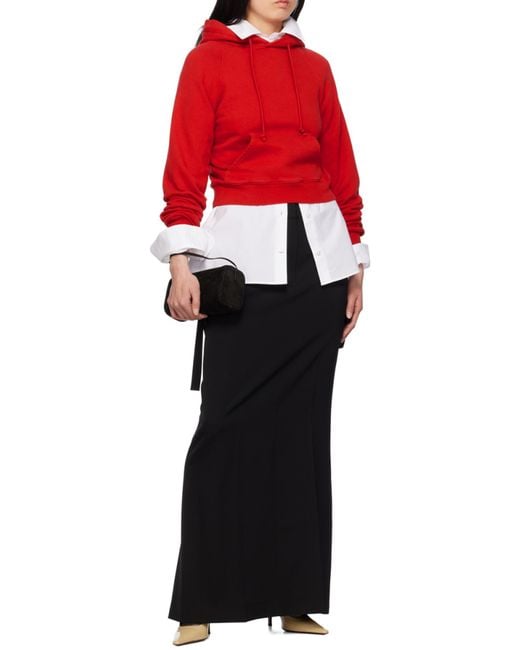 The Row Black Trevy Maxi Skirt