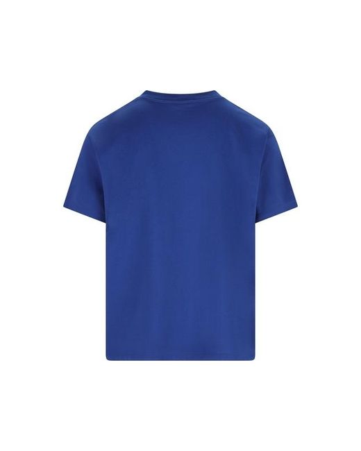 Céline Blue Triomphe Loose T-Shirt for men