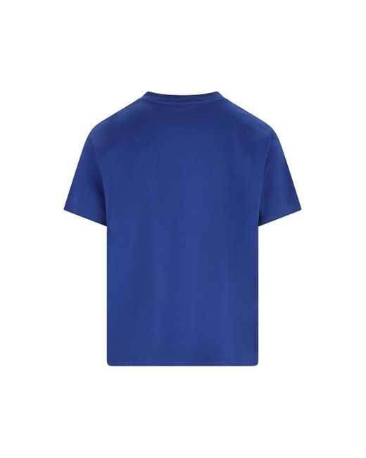 Céline Blue Triomphe Loose T-Shirt for men
