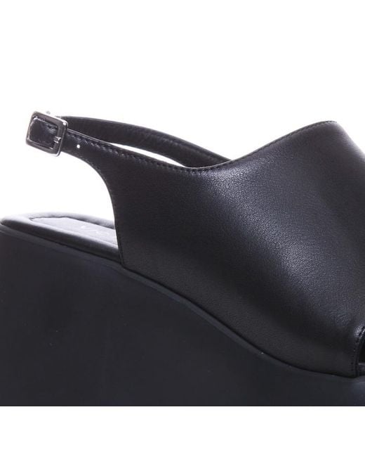 Vic Matié Blue Sensory Platform Heeled Sandals