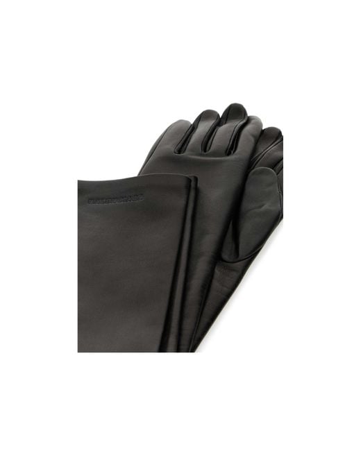 Balenciaga Black Long Gloves