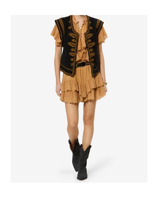Isabel Marant Black Edmee Denim Jacket
