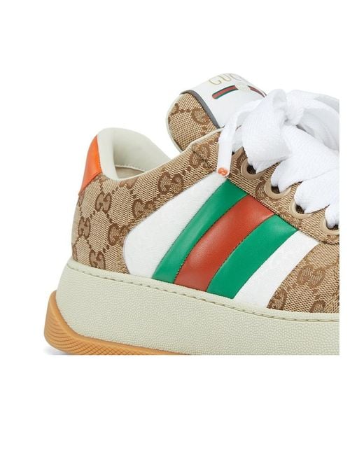 Gucci Double Screener Low-Top Sneakers for Men | Lyst