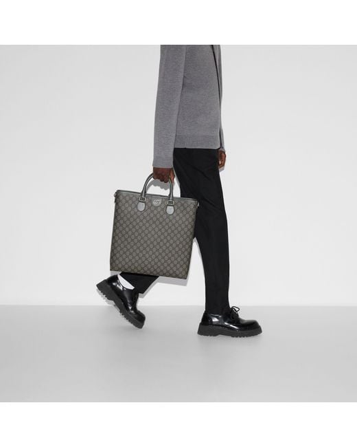 Gucci Black Ophidia Medium Tote Bag for men
