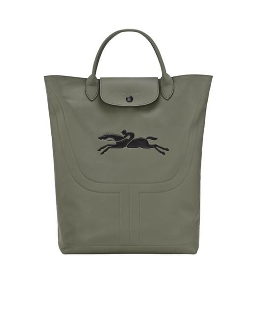 Longchamp Green Medium Le Pliage Xtra Boots Tote Bag