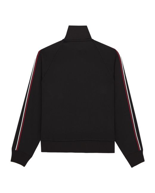 Saint Laurent Black Cassandre Track Jacket for men