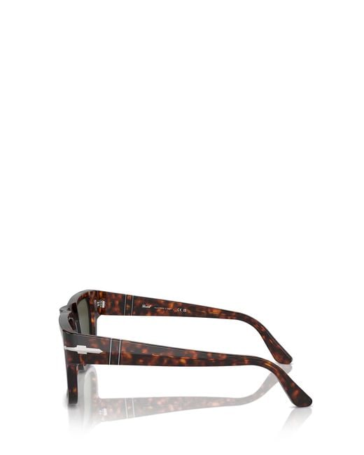 Persol Green Po 3348 S Rectangular Sunglasses for men