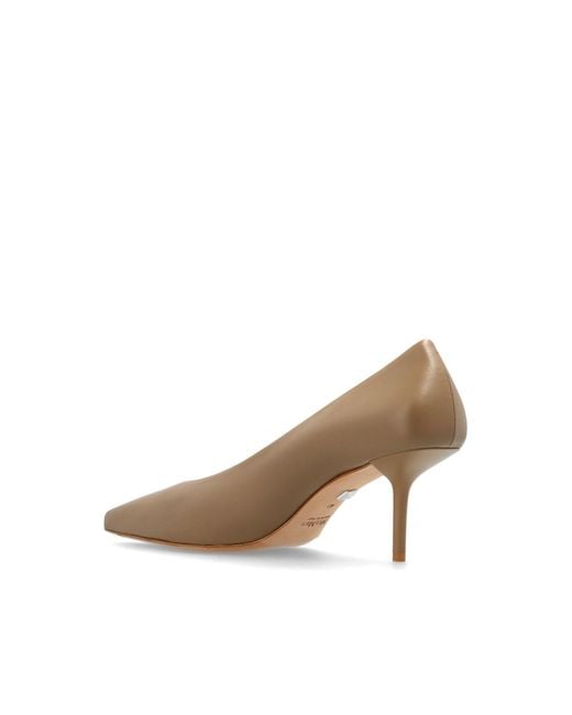 Max Mara Brown Pointed-Toe High Heels