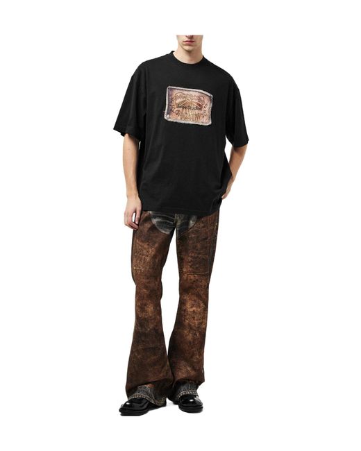 Acne Black Label Oversized T-Shirt for men