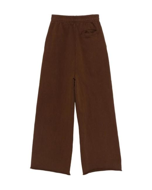Entire studios Brown Straight-Leg Elasticated Pants for men