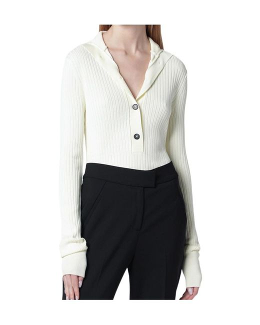 Entire studios White Turtleneck Sweater
