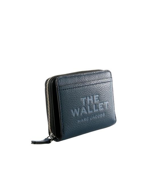 Marc Jacobs Blue Zip Wallet