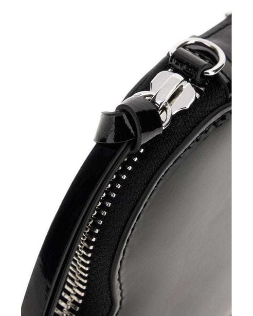 Vivienne Westwood Black Heart-Shaped Card Bag