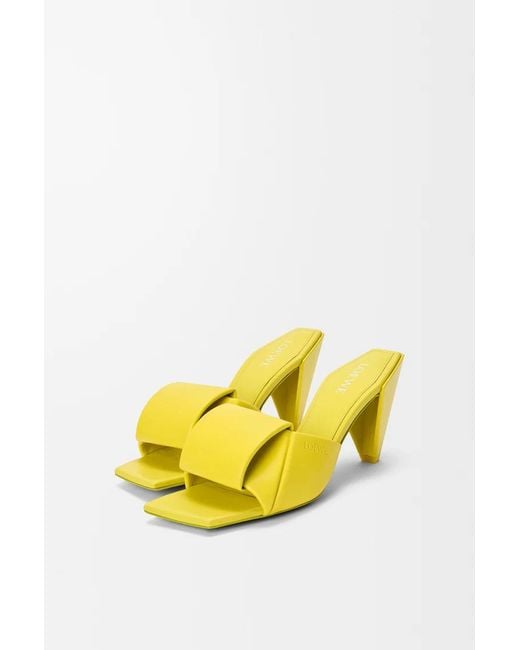 Loewe Yellow Origami Slide