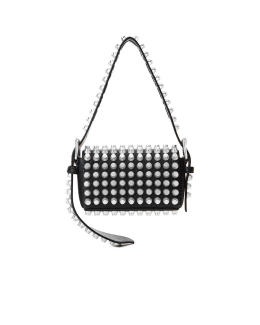 Alexander Wang White Ricco Small Flap Bag