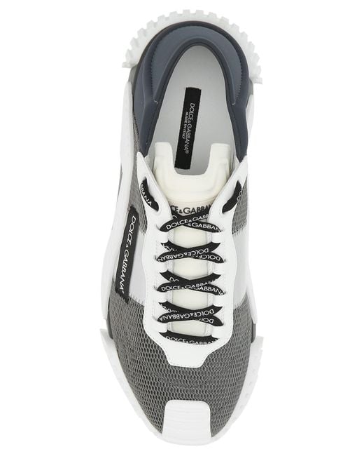 Dolce & Gabbana Gray Ns1 Slip-On Sneakers for men