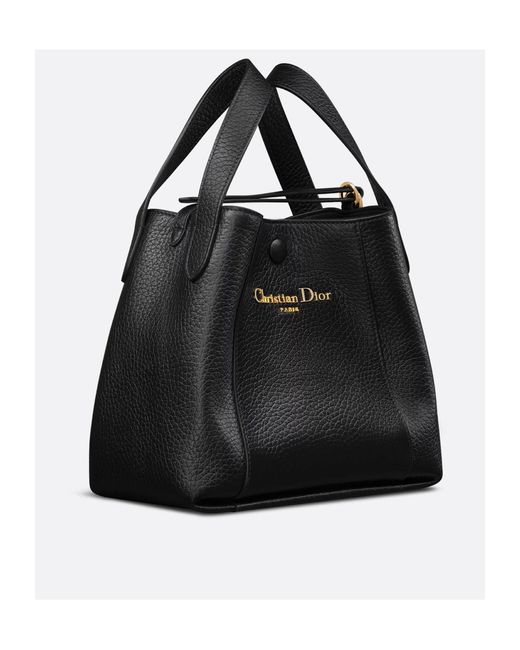 Dior Black Small Signature Bucket Bag