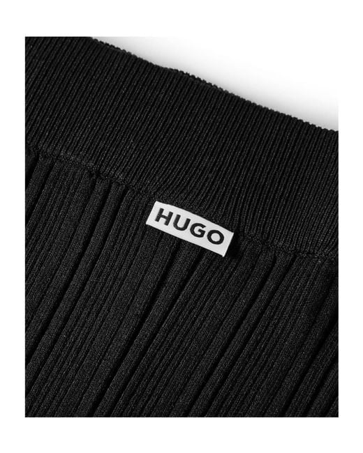 Boss Black Fitted Knit Dress