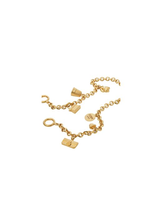 Fendi Metallic Strap You