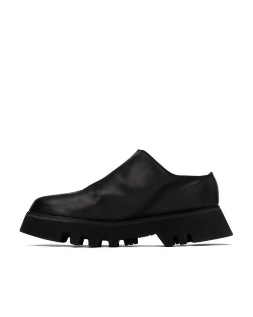 Guidi Black Zo01V Loafer Shoes for men