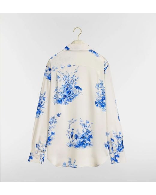 Dior Blue Blouse
