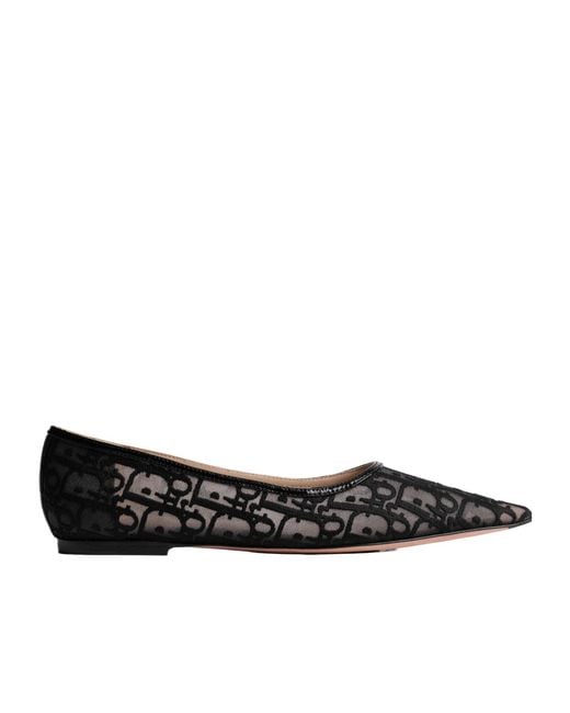 Dior Black Aable Ballet Flat